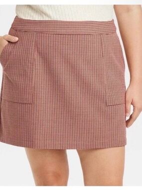 🤎 A New Day Plaid Mini Skirt – Target Brand | 2X | NWT